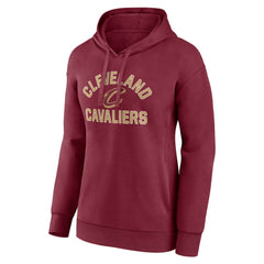 Wine Cleveland Cavaliers Women's Overtime Pullover Hoodie sale | NBA