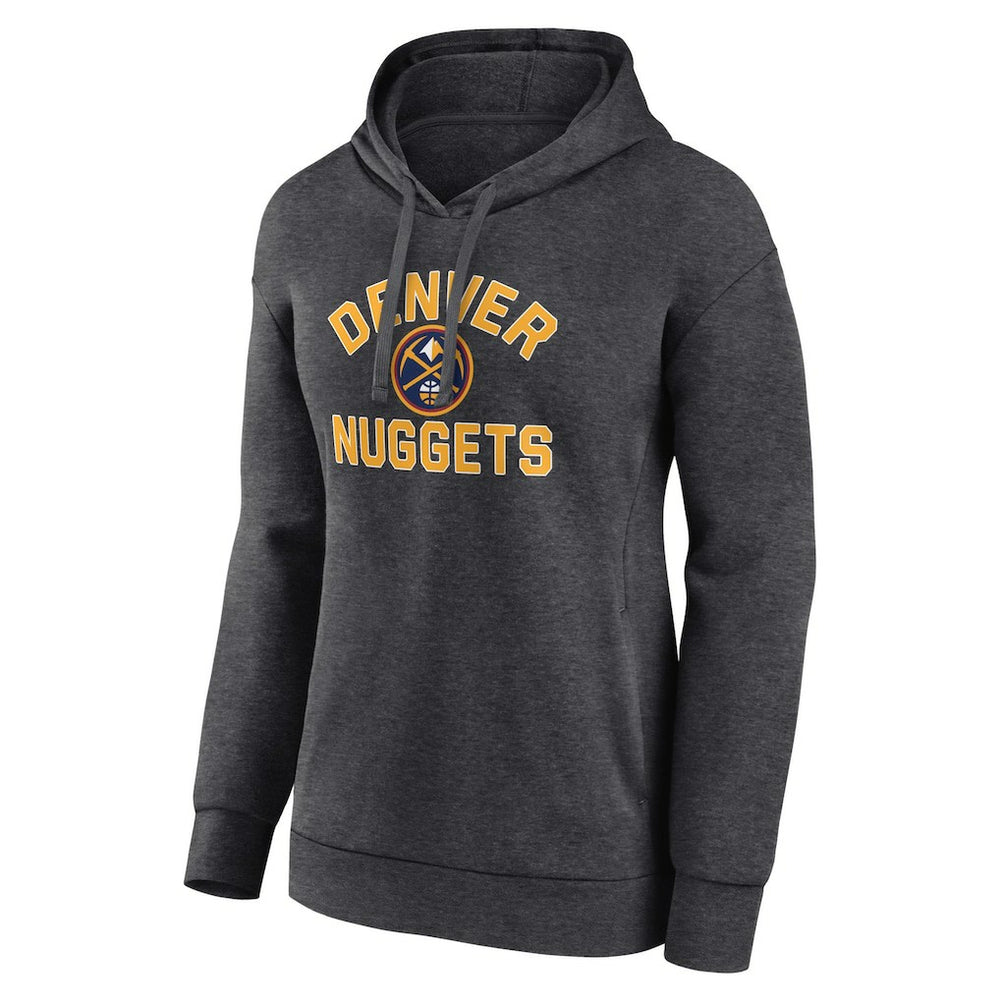 Charcoal Denver Nuggets Women's Overtime Pullover Hoodie sale | NBA