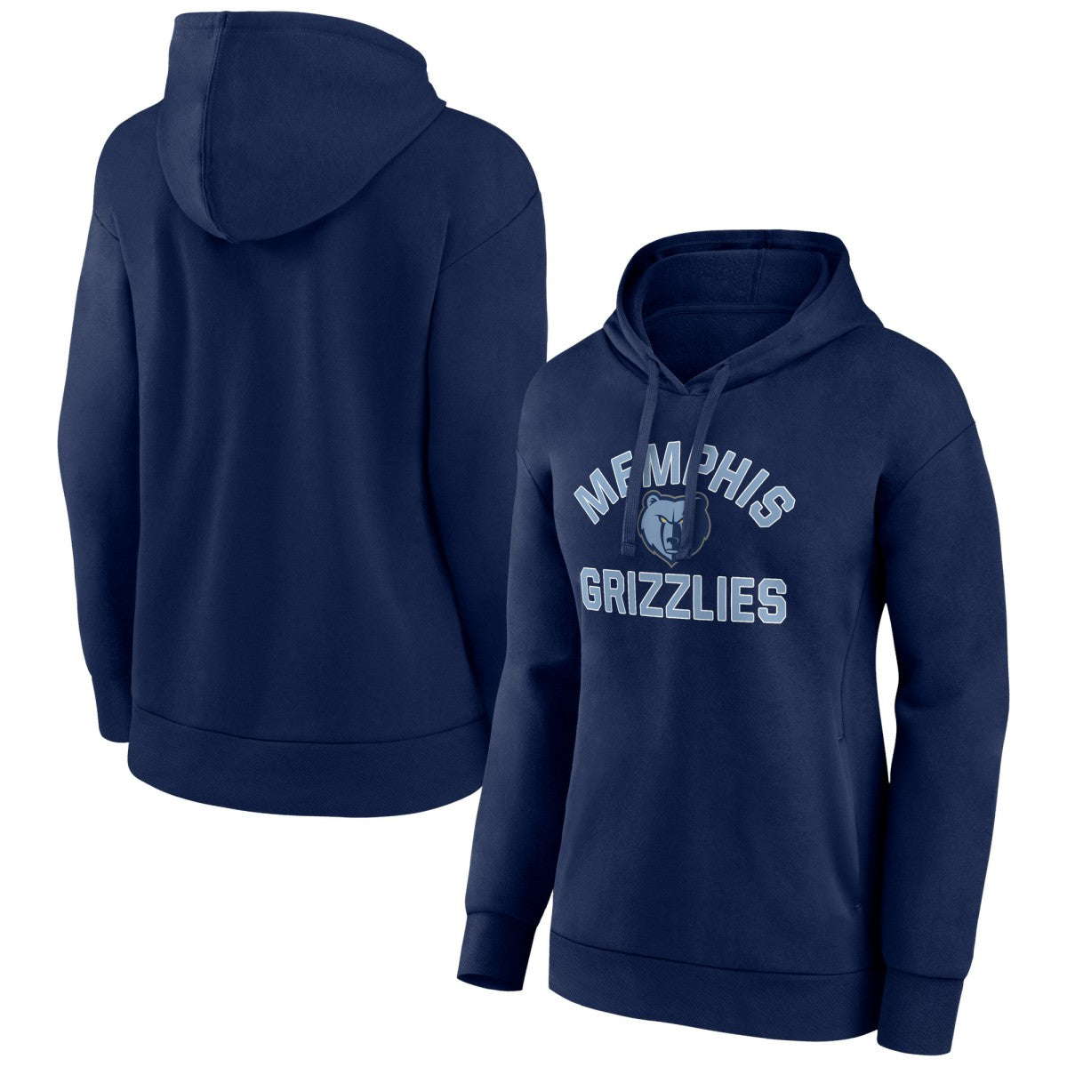 Navy Memphis Grizzlies Women's Overtime Pullover Hoodie | NBA
