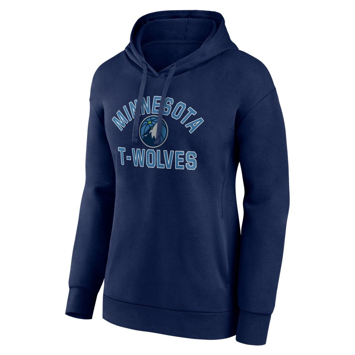 Navy Minnesota Timberwolves Women's Team Overtime Pullover Hoodie | NBA