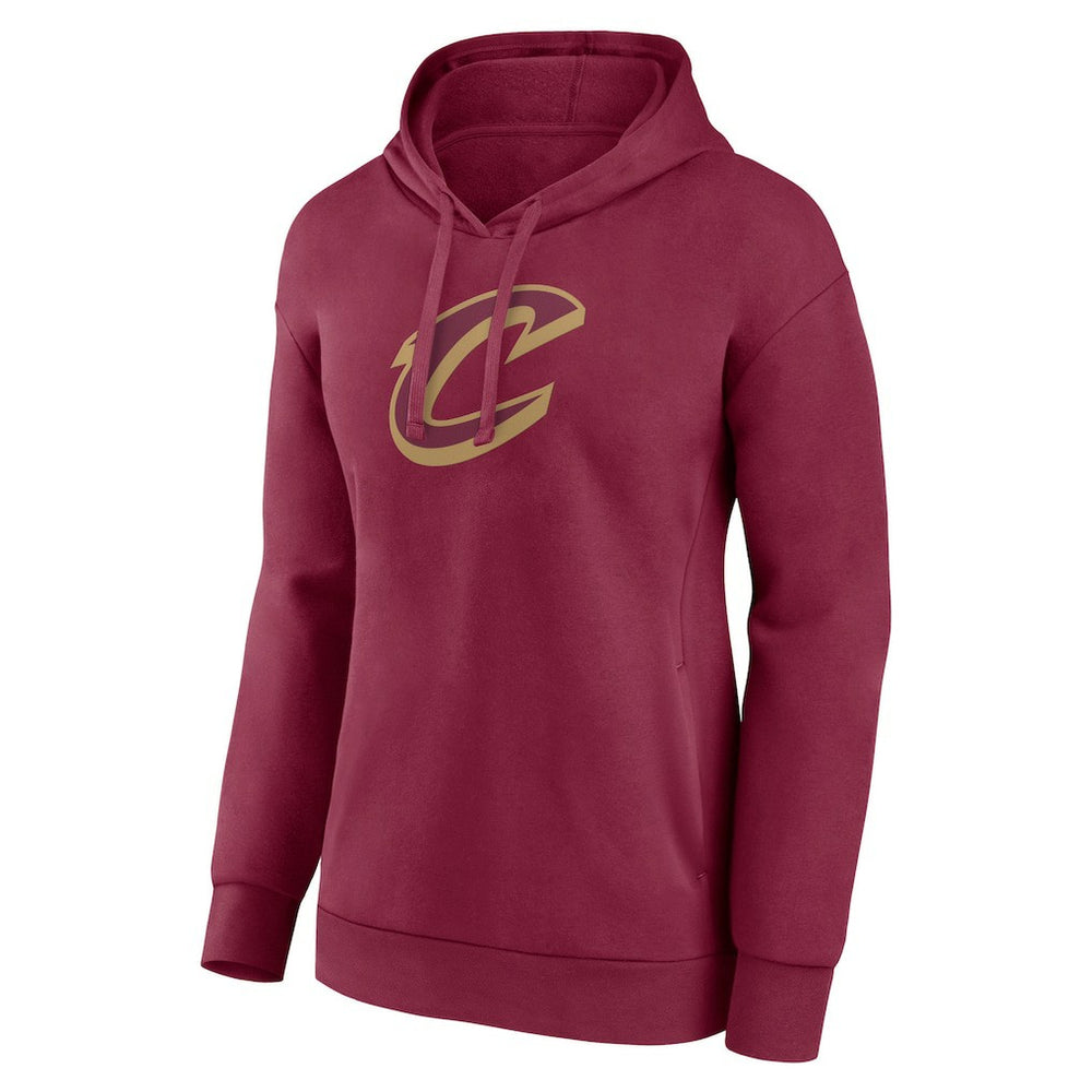 Wine Cleveland Cavaliers Women's Alternate Logo Pullover Hoodie sale | NBA