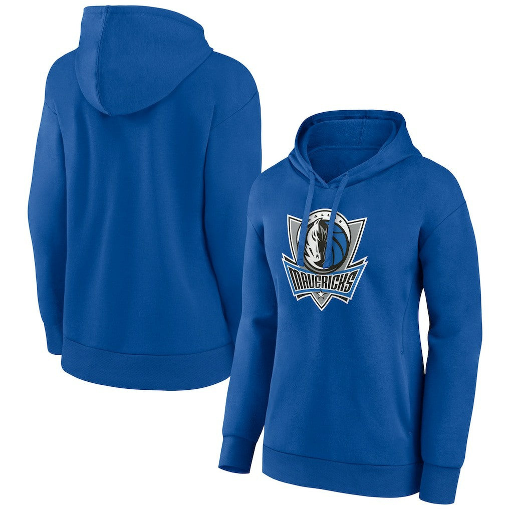 Blue Dallas Mavericks Women's Alternate Logo Pullover Hoodie sale | NBA