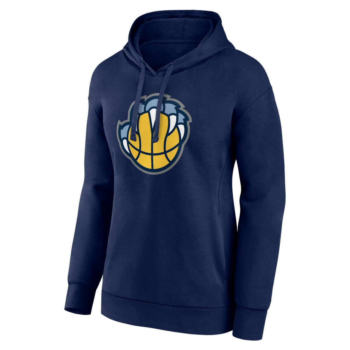 Navy Memphis Grizzlies Women's Alternate Logo Pullover Hoodie | NBA