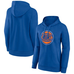 Royal New York Knicks Women's Alternate Logo Pullover Hoodie | NBA