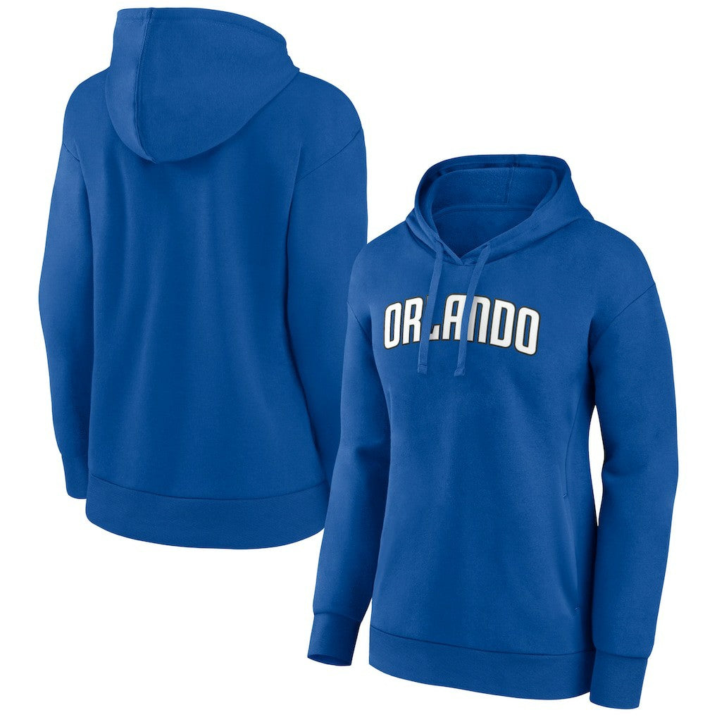 Blue Orlando Magic Women's Alternate Logo Pullover Hoodie | NBA