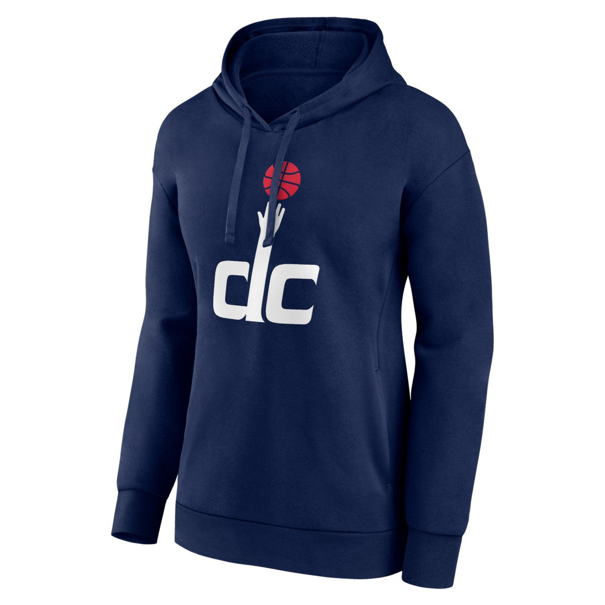 Navy Washington Wizards Women's Alternate Logo Pullover Hoodie | NBA