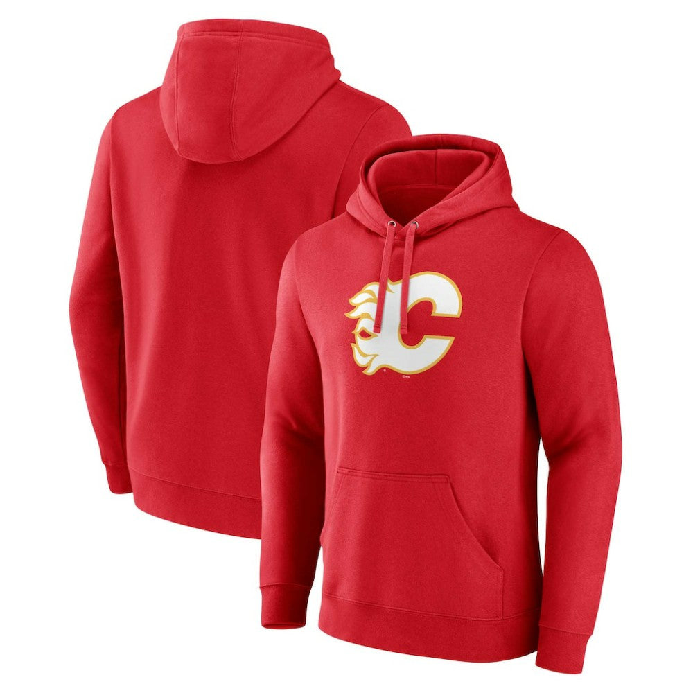 Calgary Flames Fanatics Primary Team Logo Pullover Hoodie -  NHL Hoodies