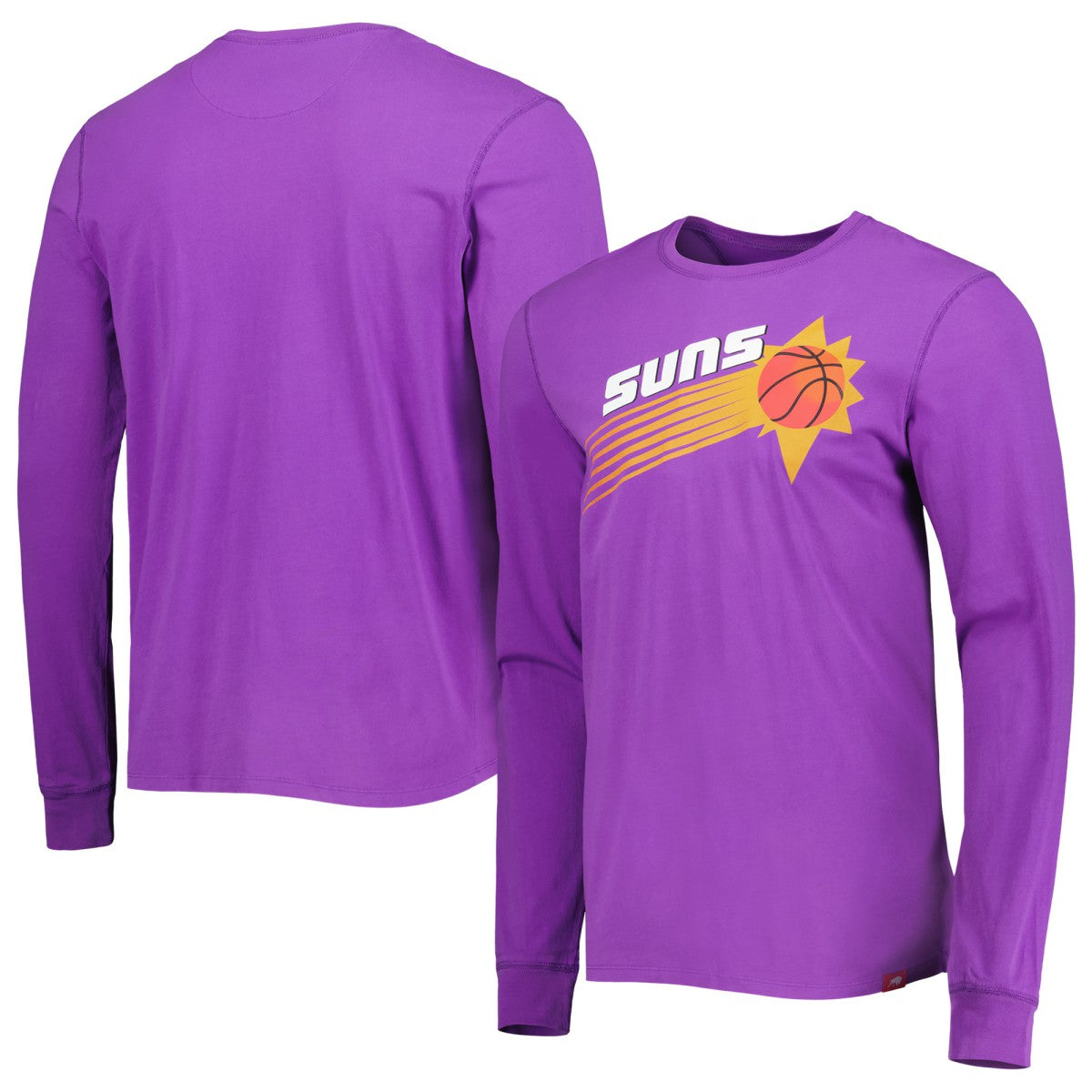 Purple Phoenix Suns Sportiqe Hardwood Classics Mohave Elevated Long Sleeve T-Shirt | NBA