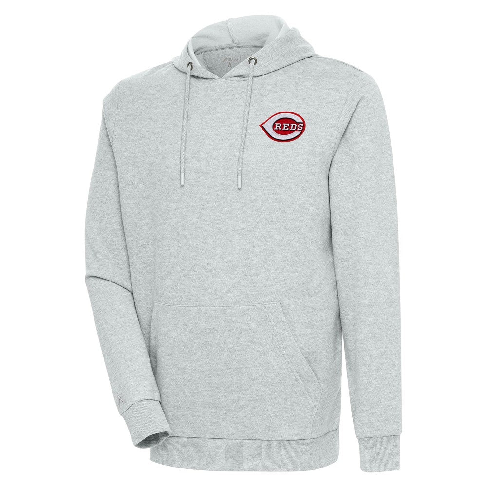 Cincinnati Reds Antigua Action Pullover Hoodie - MLB Hoodies