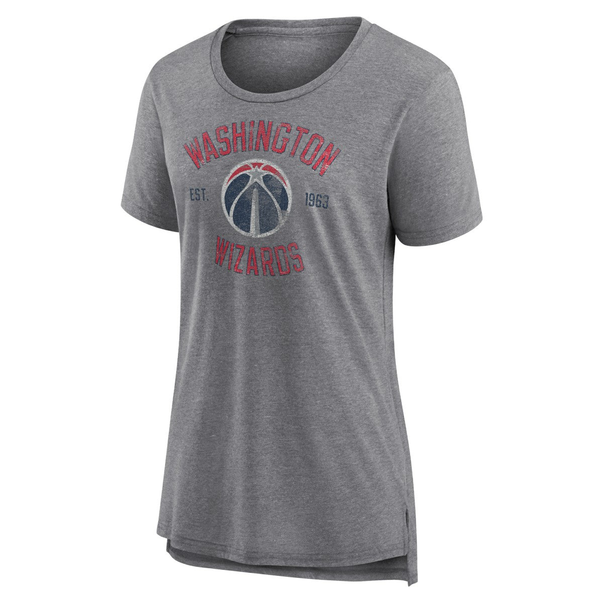 Heather Gray Washington Wizards Women's Heritage Tri-Blend T-Shirt | NBA