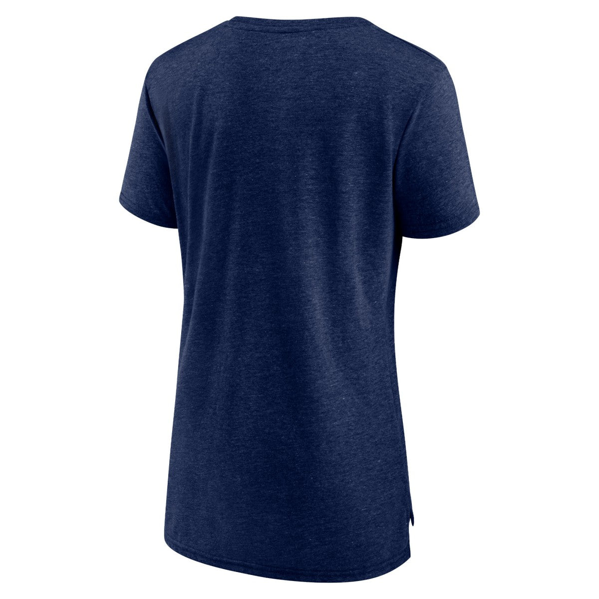 Heather Navy Minnesota Timberwolves Women's Distressed Logo Tri-Blend T-Shirt | NBA