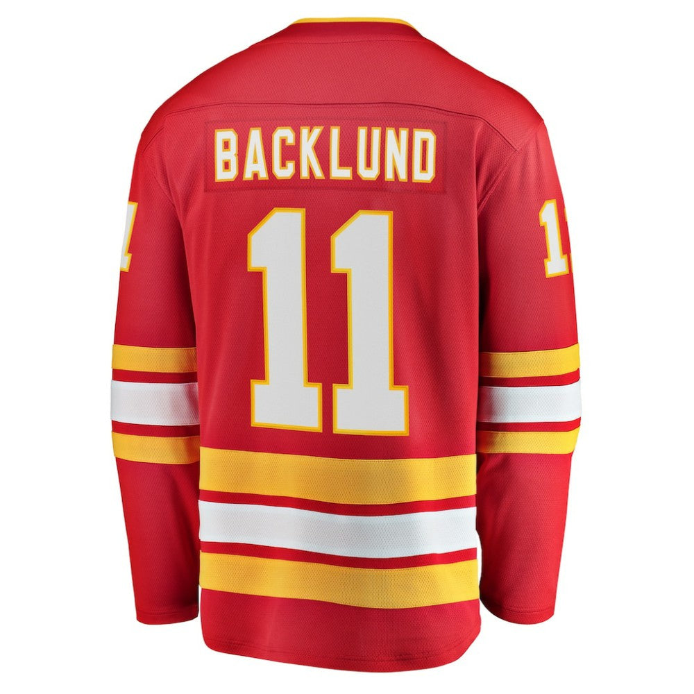 Mikael Backlund Calgary Flames Fanatics Home Breakaway Player Jersey -  NHL Jerseys