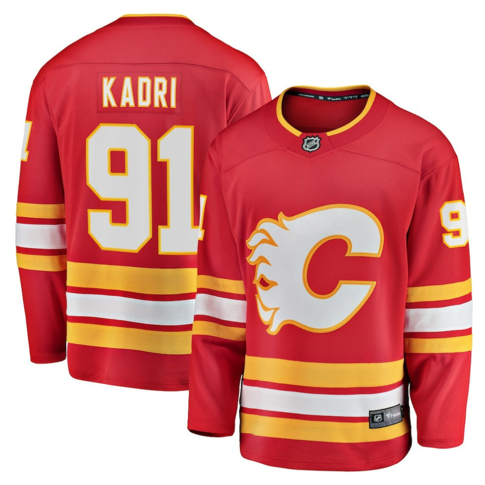Nazem Kadri Calgary Flames Fanatics Home Breakaway Player Jersey -  NHL Jerseys