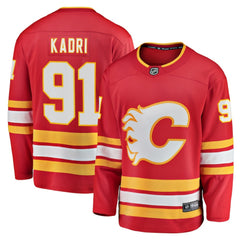 Nazem Kadri Calgary Flames Fanatics Home Breakaway Player Jersey -  NHL Jerseys