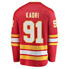 Nazem Kadri Calgary Flames Fanatics Home Breakaway Player Jersey -  NHL Jerseys