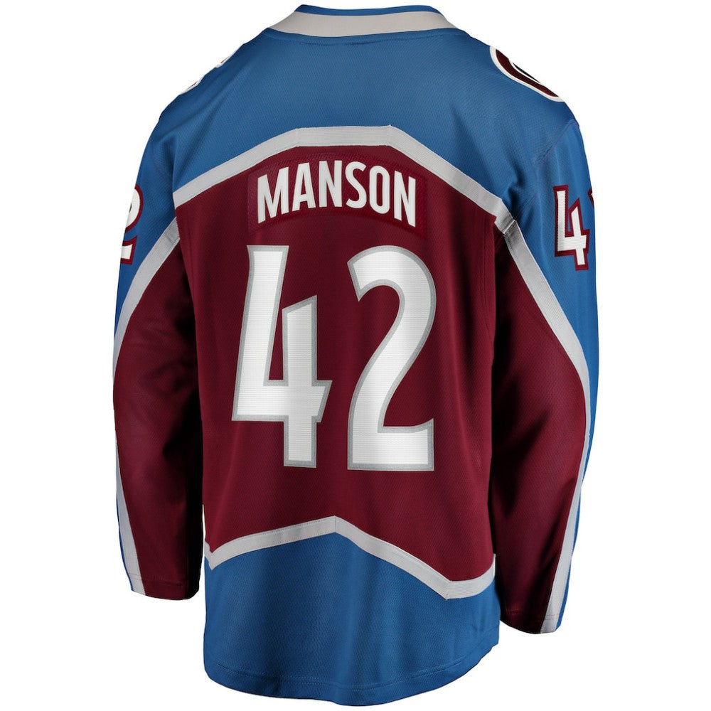 Josh Manson Colorado Avalanche Fanatics Home Breakaway Player Jersey -  NHL Jerseys