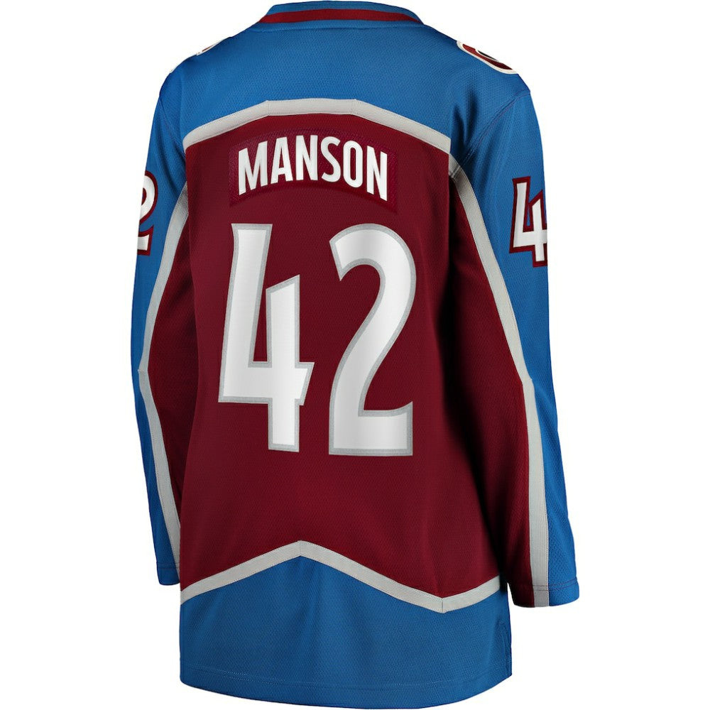 Josh Manson Colorado Avalanche Fanatics Women's Home Breakaway Player Jersey -  NHL Jerseys
