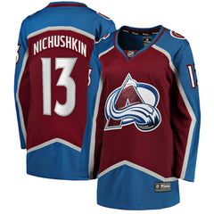 Valeri Nichushkin Colorado Avalanche Fanatics Women's Home Breakaway Player Jersey -  NHL Jerseys