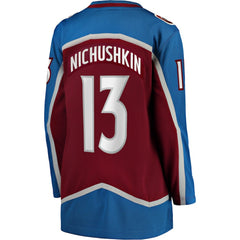 Valeri Nichushkin Colorado Avalanche Fanatics Women's Home Breakaway Player Jersey -  NHL Jerseys