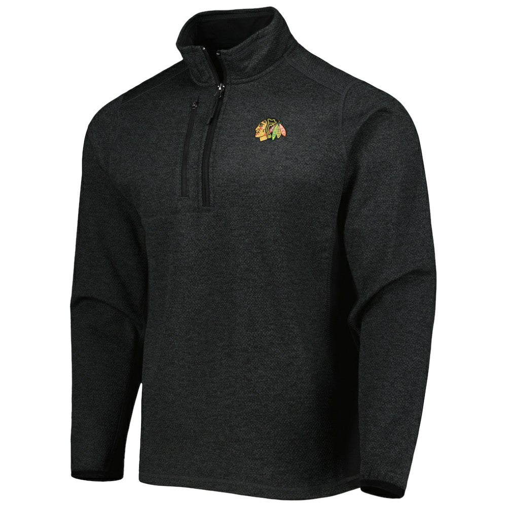 Chicago Blackhawks Antigua Course Quarter-Zip Jacket -  NHL Jackets