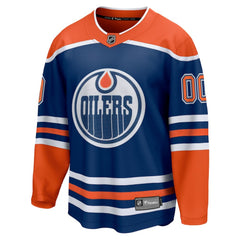 Edmonton Oilers Fanatics Home Breakaway Custom Jersey -  NHL Jerseys