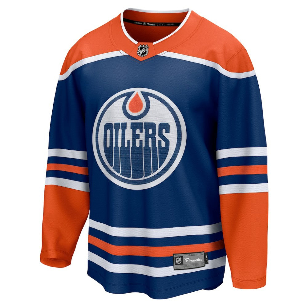 Edmonton Oilers Fanatics Home Breakaway Blank Jersey -  NHL Jerseys