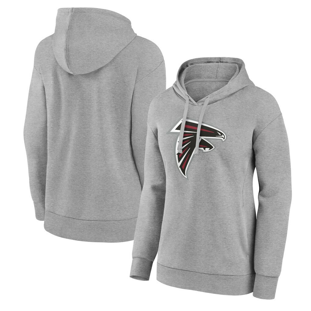 Atlanta Falcons Women's Primary Logo Pullover Hoodie | NFL Outlet