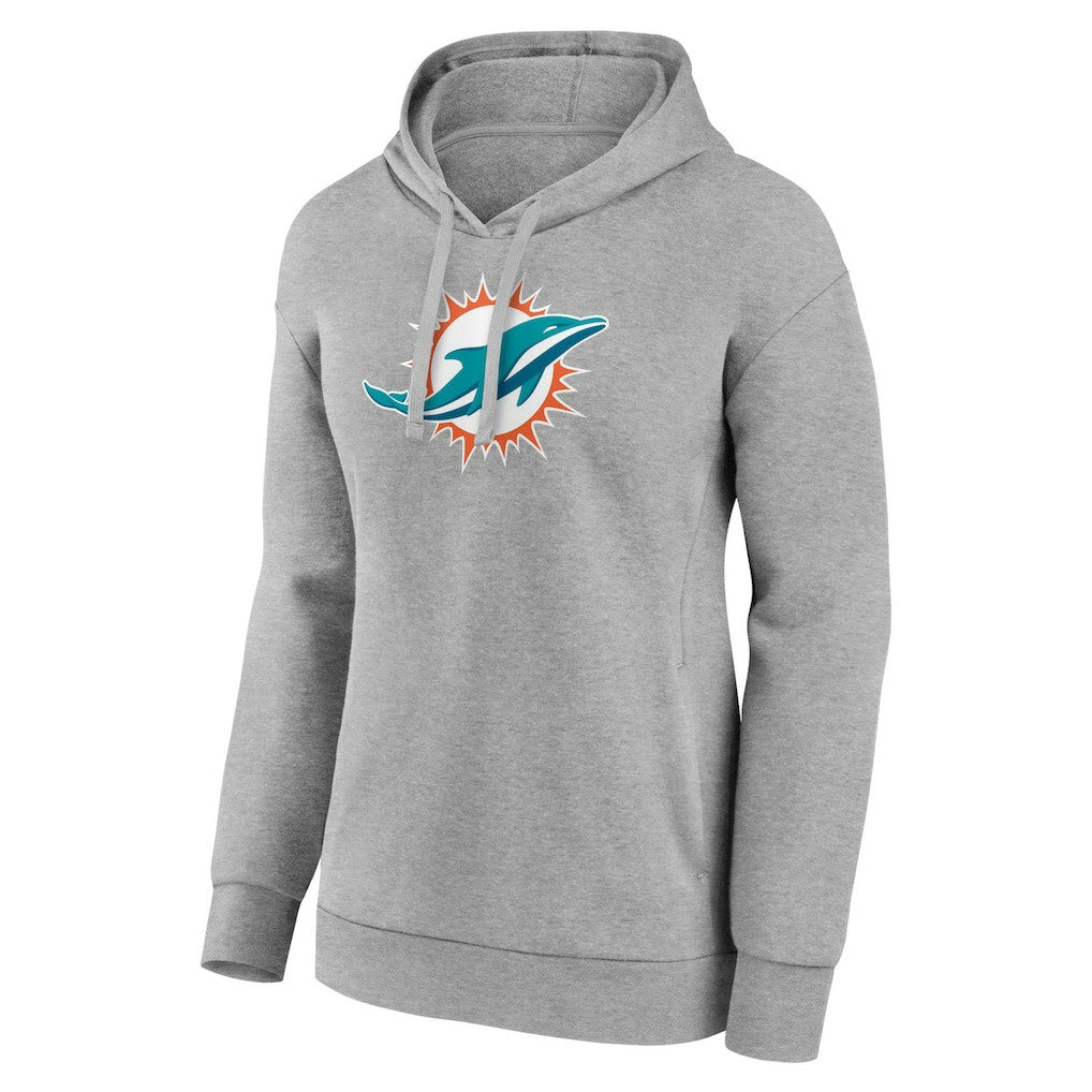 Miami Dolphins Women's Primary Logo Pullover Hoodie | NFL Hot