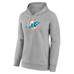 Miami Dolphins Women's Primary Logo Pullover Hoodie | NFL Hot