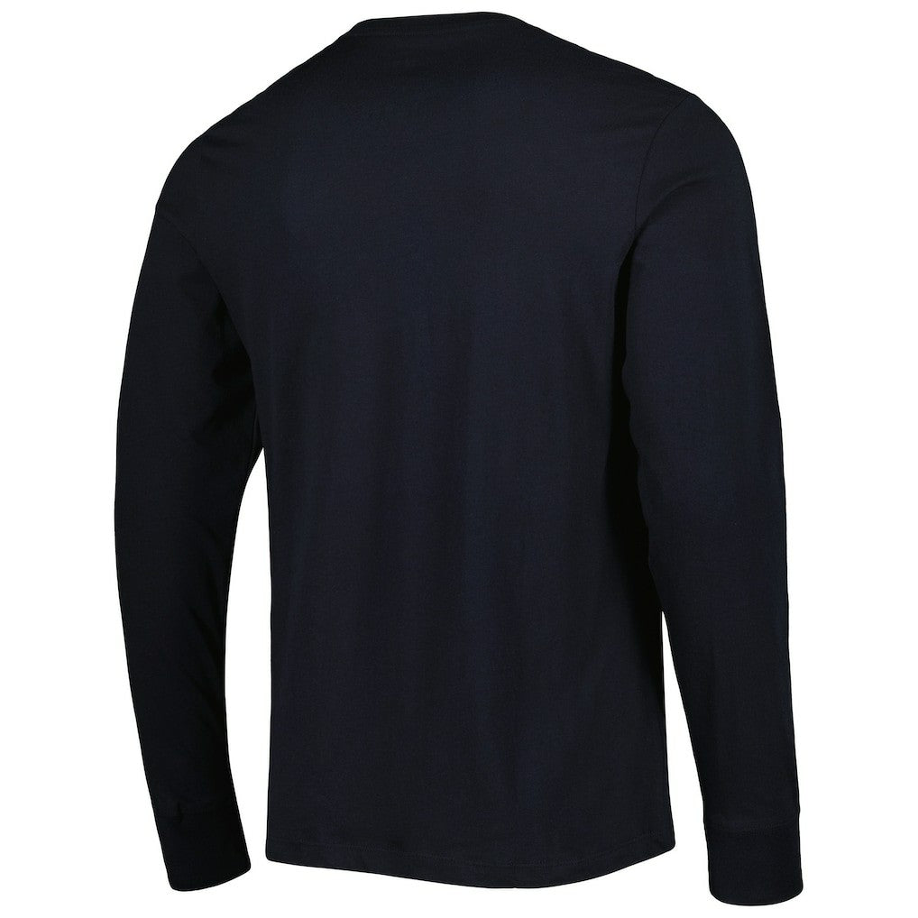 Black Brooklyn Nets '47 10th Anniversary Super Rival Long Sleeve T-Shirt | NBA