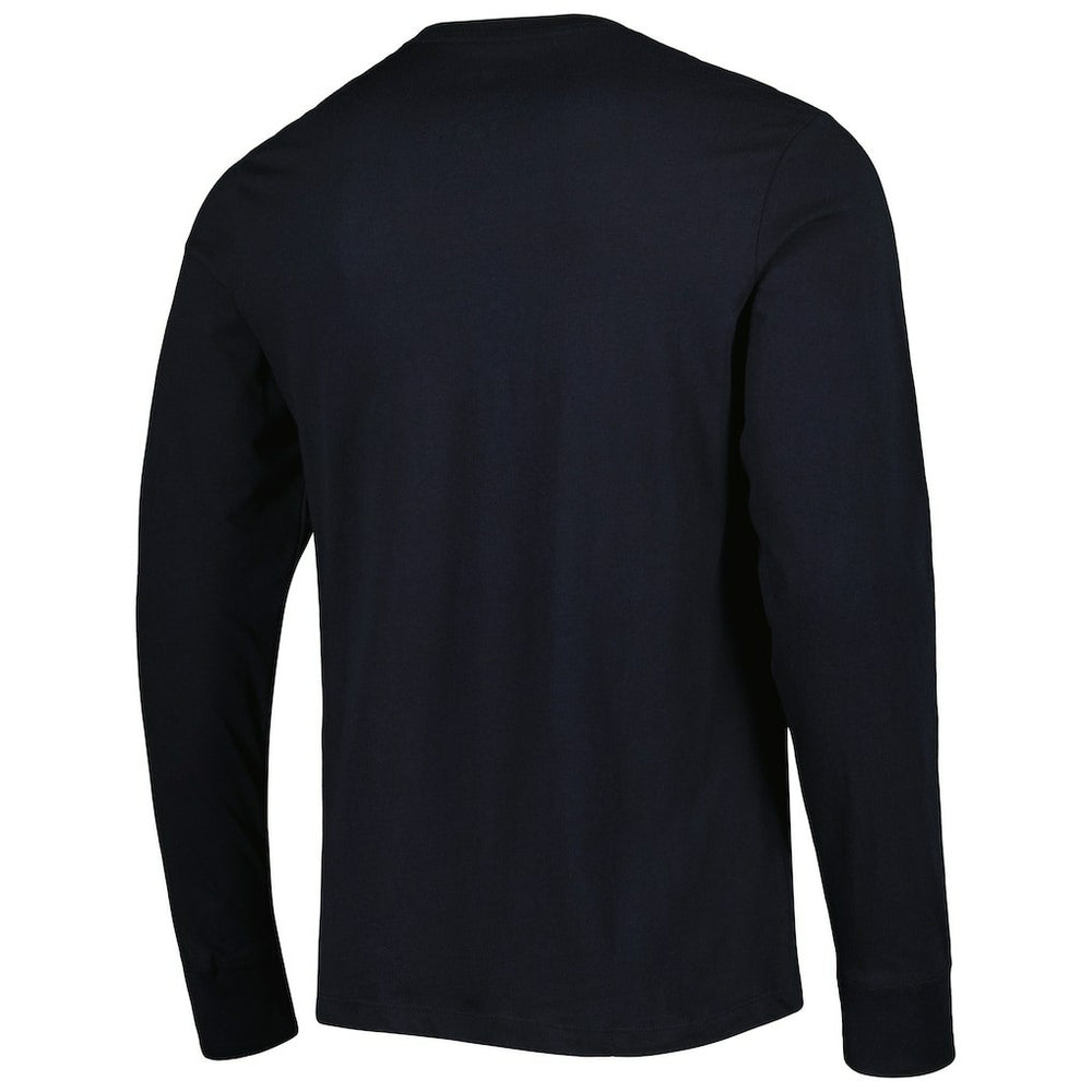 Black Brooklyn Nets '47 10th Anniversary Super Rival Long Sleeve T-Shirt | NBA