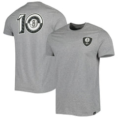 Heather Gray Brooklyn Nets '47 10th Anniversary Backer T-Shirt | NBA