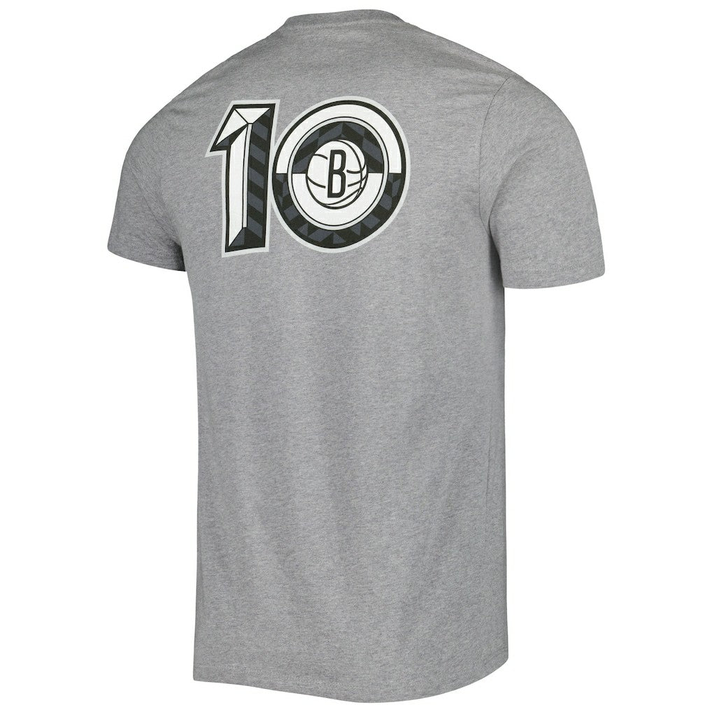Heather Gray Brooklyn Nets '47 10th Anniversary Backer T-Shirt | NBA