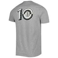 Heather Gray Brooklyn Nets '47 10th Anniversary Backer T-Shirt | NBA