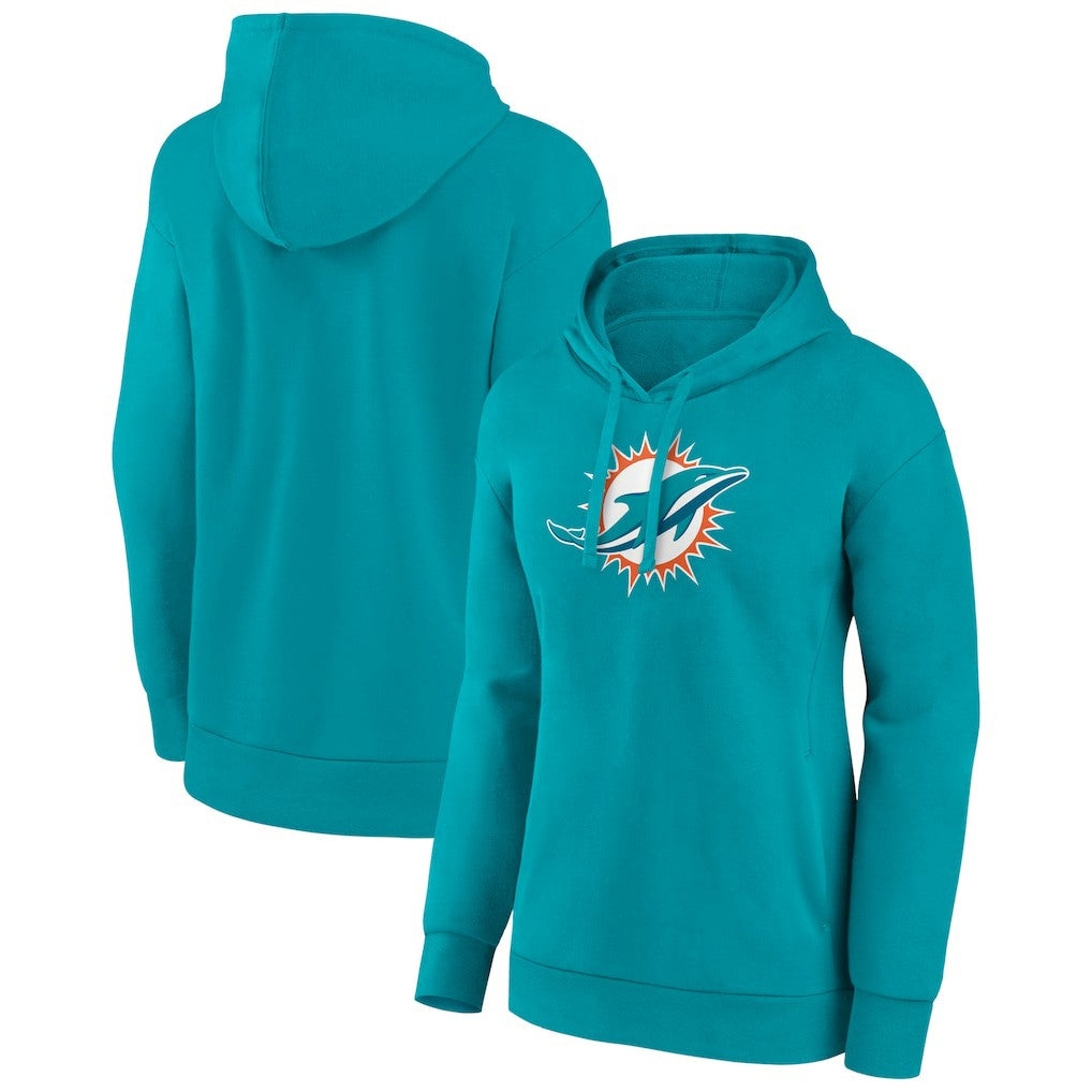 Miami Dolphins Women's Primary Logo Pullover Hoodie | NFL On sale