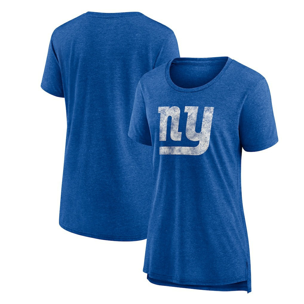 New York Giants Women's Throwback Team Logo Tri-Blend T-Shirt | NFL Near me