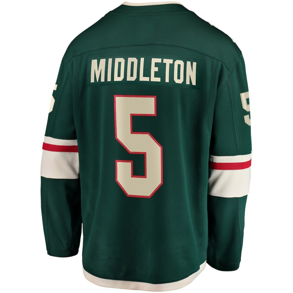 Jake Middleton Minnesota Wild Fanatics Home Breakaway Player Jersey -  NHL Jerseys