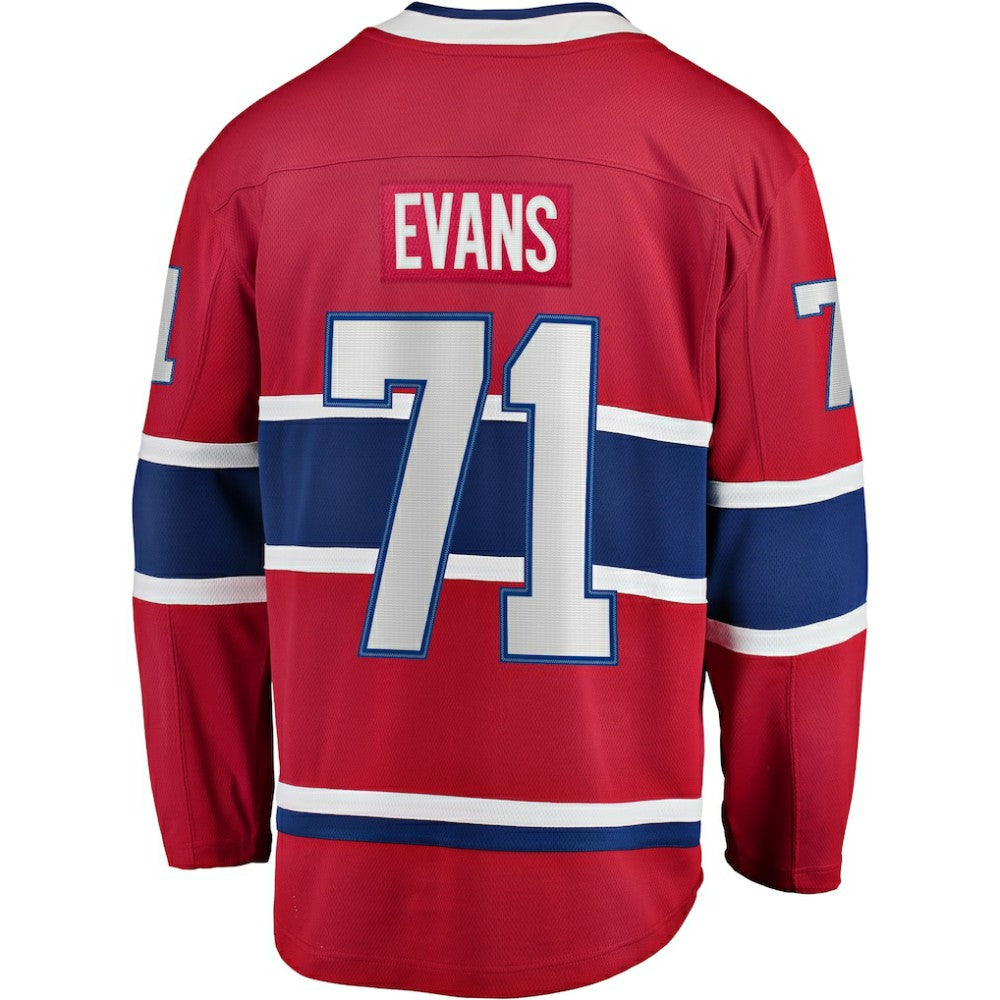 Jake Evans Montreal Canadiens Fanatics Home Breakaway Player Jersey -  NHL Jerseys