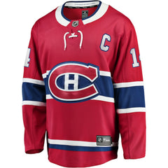 Nick Suzuki Montreal Canadiens Fanatics Home Captain Patch Breakaway Player Jersey -  NHL Jerseys
