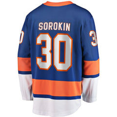 Ilya Sorokin New York Islanders Fanatics Home Breakaway Player Jersey -  NHL Jerseys