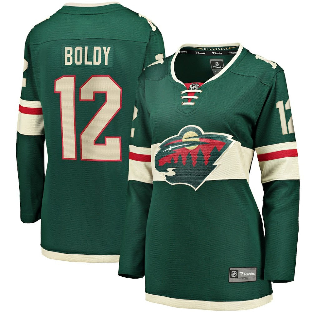 Matthew Boldy Minnesota Wild Fanatics Women's Home Breakaway Player Jersey -  NHL Jerseys