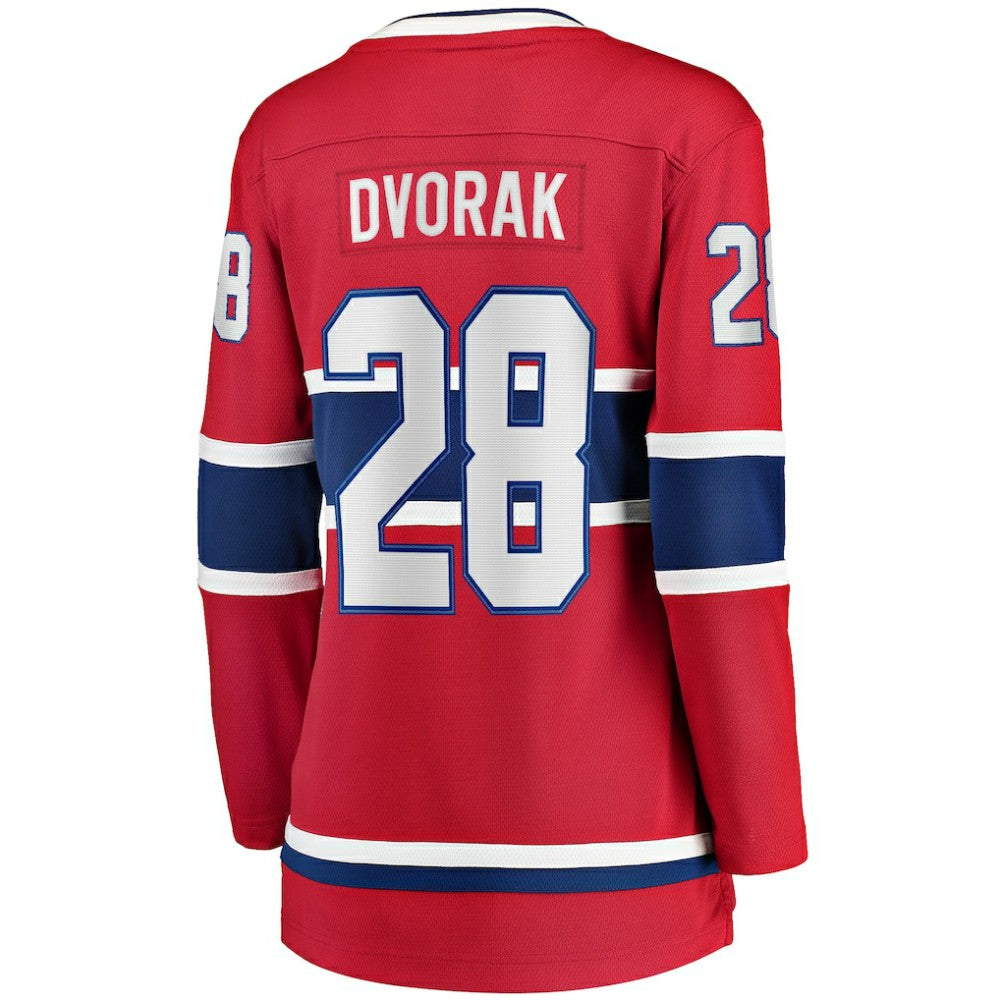 Christian Dvorak Montreal Canadiens Fanatics Women's Home Breakaway Player Jersey -  NHL Jerseys