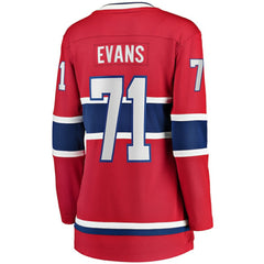 Jake Evans Montreal Canadiens Fanatics Women's Home Breakaway Player Jersey -  NHL Jerseys