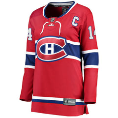 Nick Suzuki Montreal Canadiens Fanatics Women's Home Captain Patch Breakaway Player Jersey -  NHL Jerseys