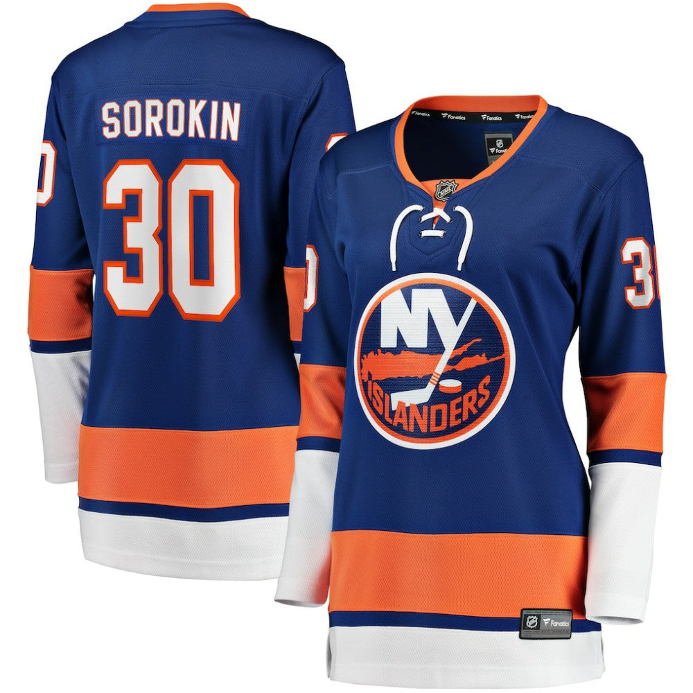 Ilya Sorokin New York Islanders Fanatics Women's Home Breakaway Player Jersey -  NHL Jerseys