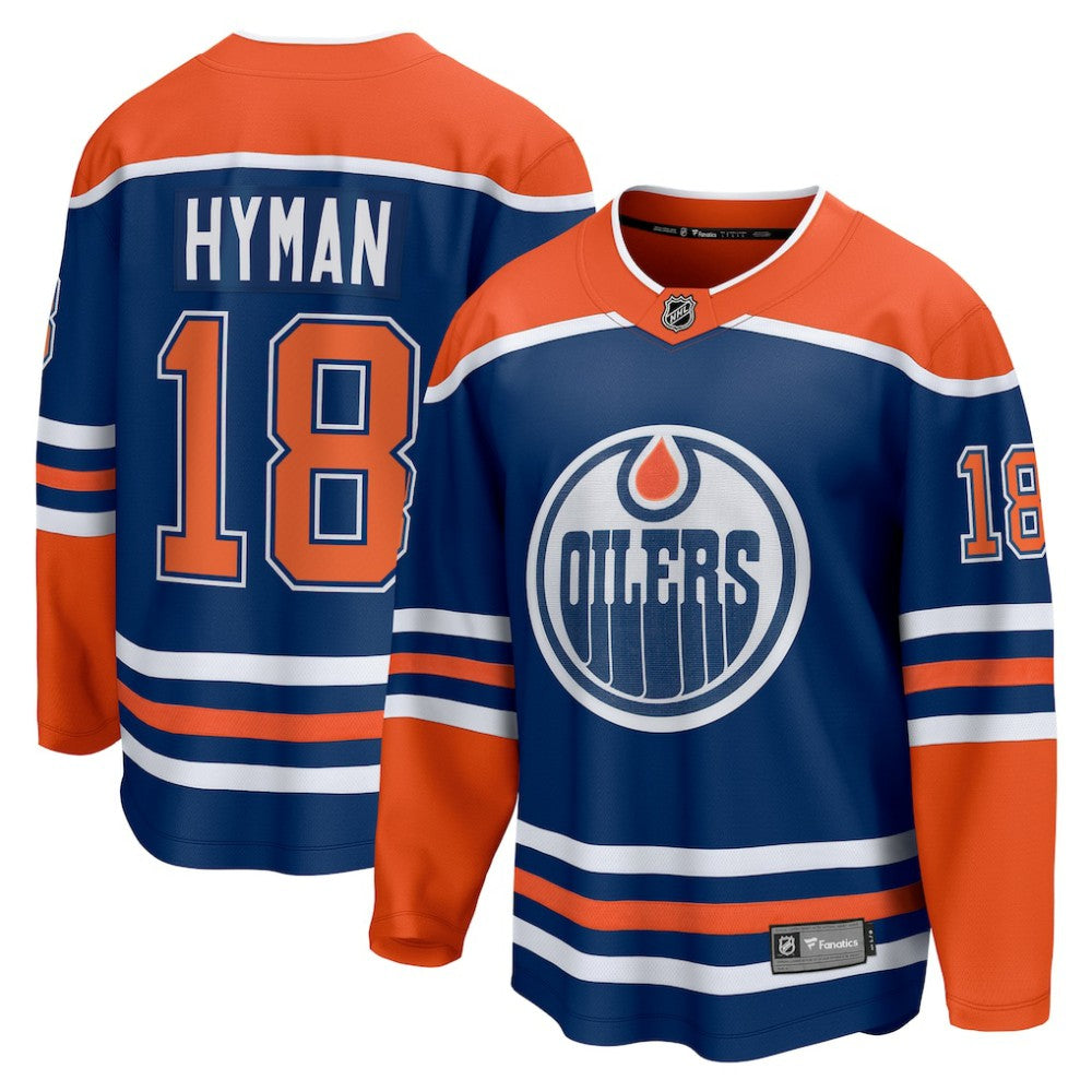 Zach Hyman Edmonton Oilers Fanatics Home Breakaway Player Jersey -  NHL Jerseys