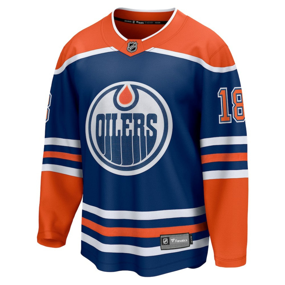 Zach Hyman Edmonton Oilers Fanatics Home Breakaway Player Jersey -  NHL Jerseys