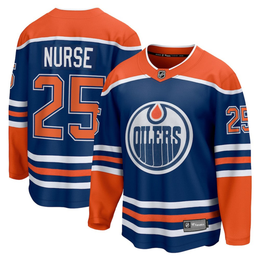 Darnell Nurse Edmonton Oilers Fanatics Home Breakaway Player Jersey -  NHL Jerseys