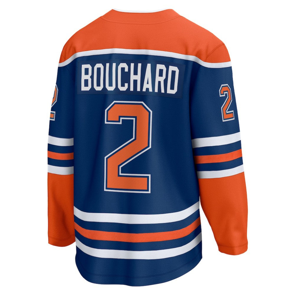 Evan Bouchard Edmonton Oilers Fanatics Home Breakaway Player Jersey -  NHL Jerseys