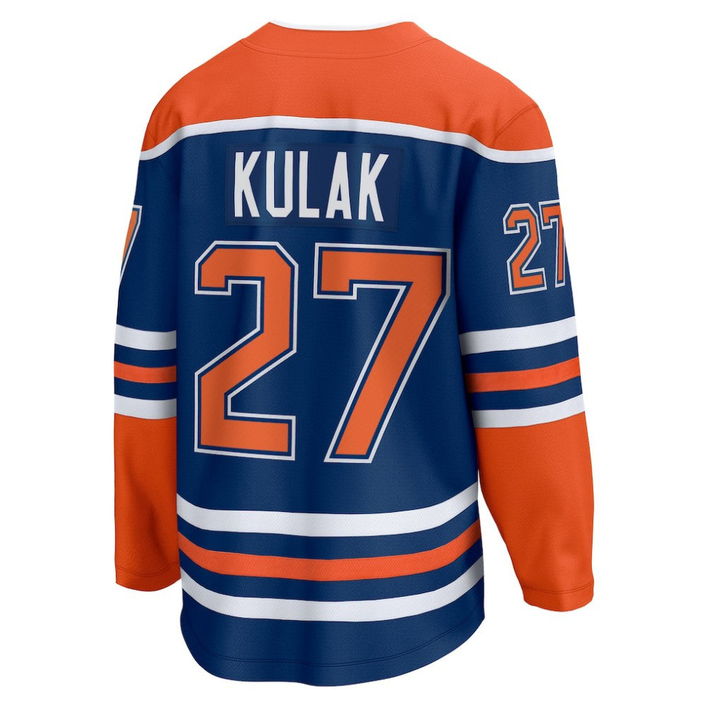 Brett Kulak Edmonton Oilers Fanatics Home Breakaway Player Jersey -  NHL Jerseys